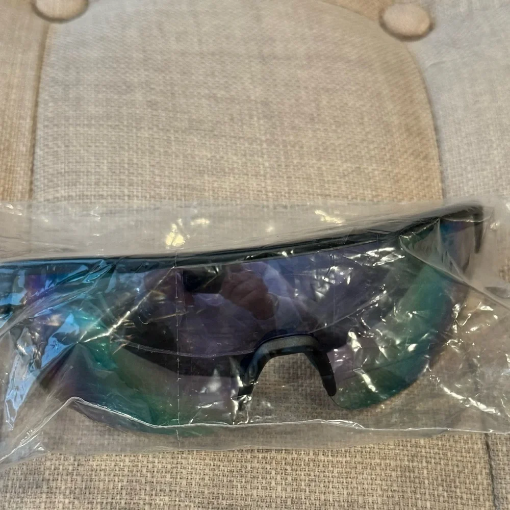 Tek Gear Shield Wrapped Mirrored Sunglasses